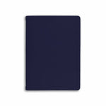 LSM Notebook Ligné Islington-Carnet-Leathersmith of London-Navy-Papeterie du Dôme