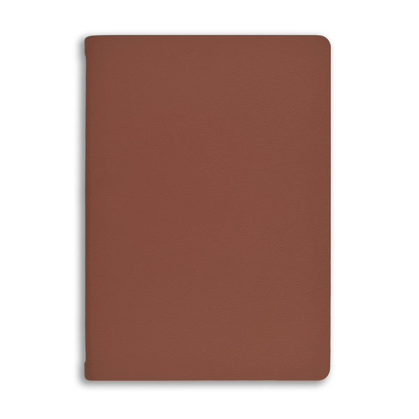 LSM Notebook Ligné Kensington-Carnet-Leathersmith of London-Caramel-Papeterie du Dôme