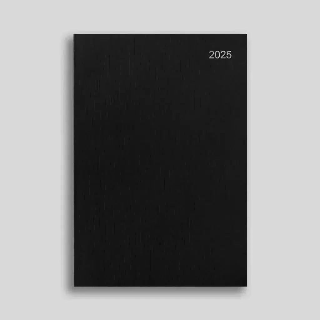 LSM Recharge Agenda Mayfair-Recharge Agenda-Leathersmith of London-2025-Noir-Papeterie du Dôme