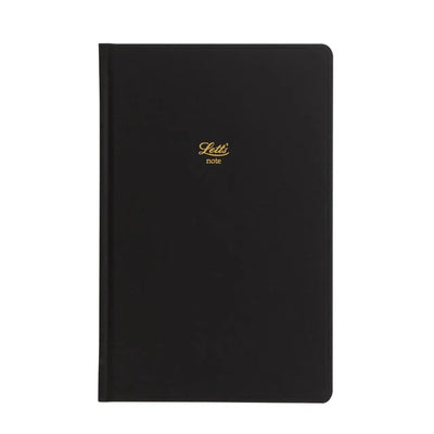 LTT Carnet Icon A5 Rigide Ligné-Carnet-Letts-Noir-Papeterie du Dôme