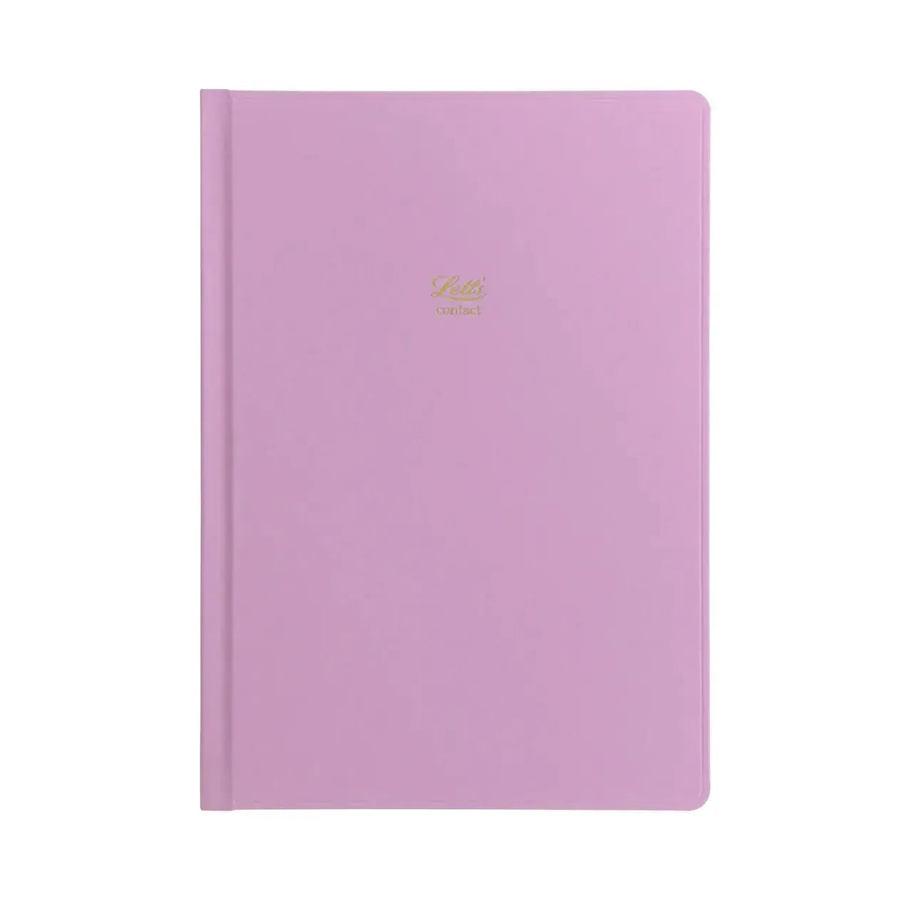 LTT Icon A5 Carnet d'Adresse-Carnet d'adresse-Letts-Rose-Papeterie du Dôme