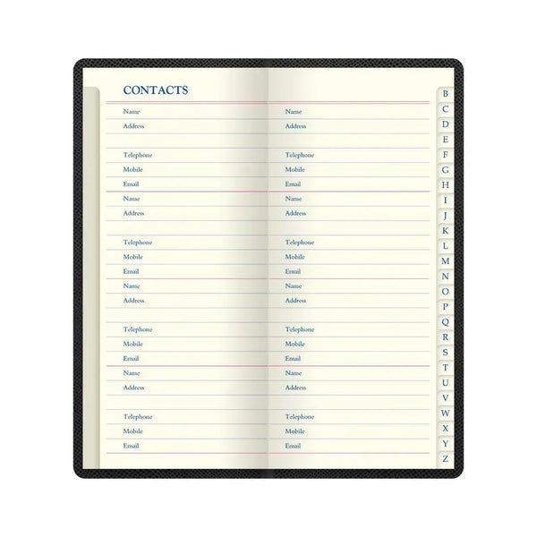 LTT Legacy Slim Carnet d'Adresse-Carnet d'adresse-Letts-Papeterie du Dôme