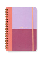Letts Agenda Colour Block A5 Journalier Académique-Agenda-Letts-2026-2027-Raspberry-Papeterie du Dôme