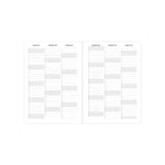 Letts Agenda Colour Block A6 Semainier Académique-Agenda-Letts-Papeterie du Dôme