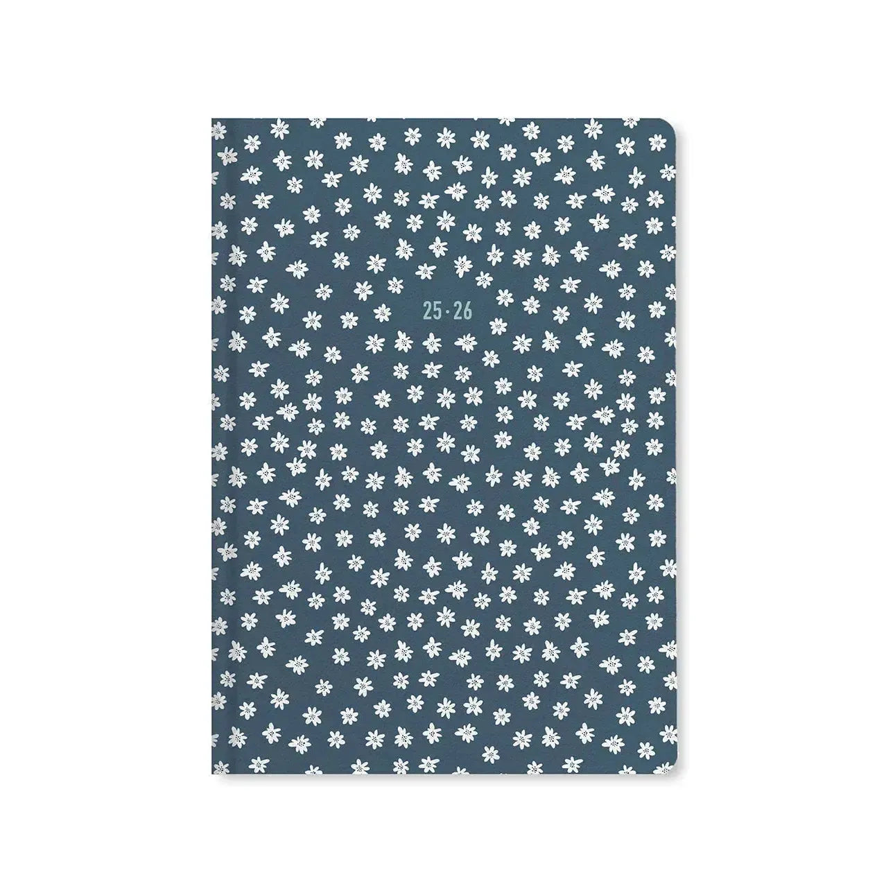Letts Agenda Daisies A5 Semainier Académique-Agenda-Letts-2025-2026-Bleu-Papeterie du Dôme