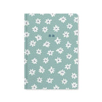 Letts Agenda Daisies A5 Semainier Académique-Agenda-Letts-2025-2026-Mint-Papeterie du Dôme