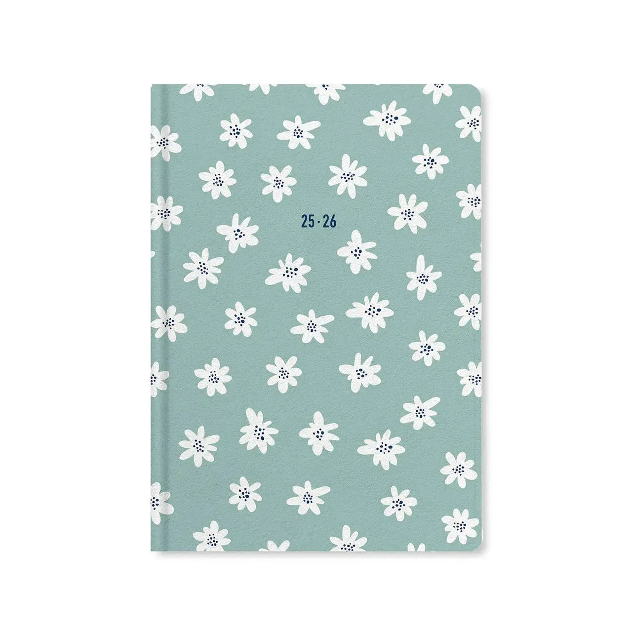 Letts Agenda Daisies A5 Semainier Académique-Agenda-Letts-2025-2026-Mint-Papeterie du Dôme