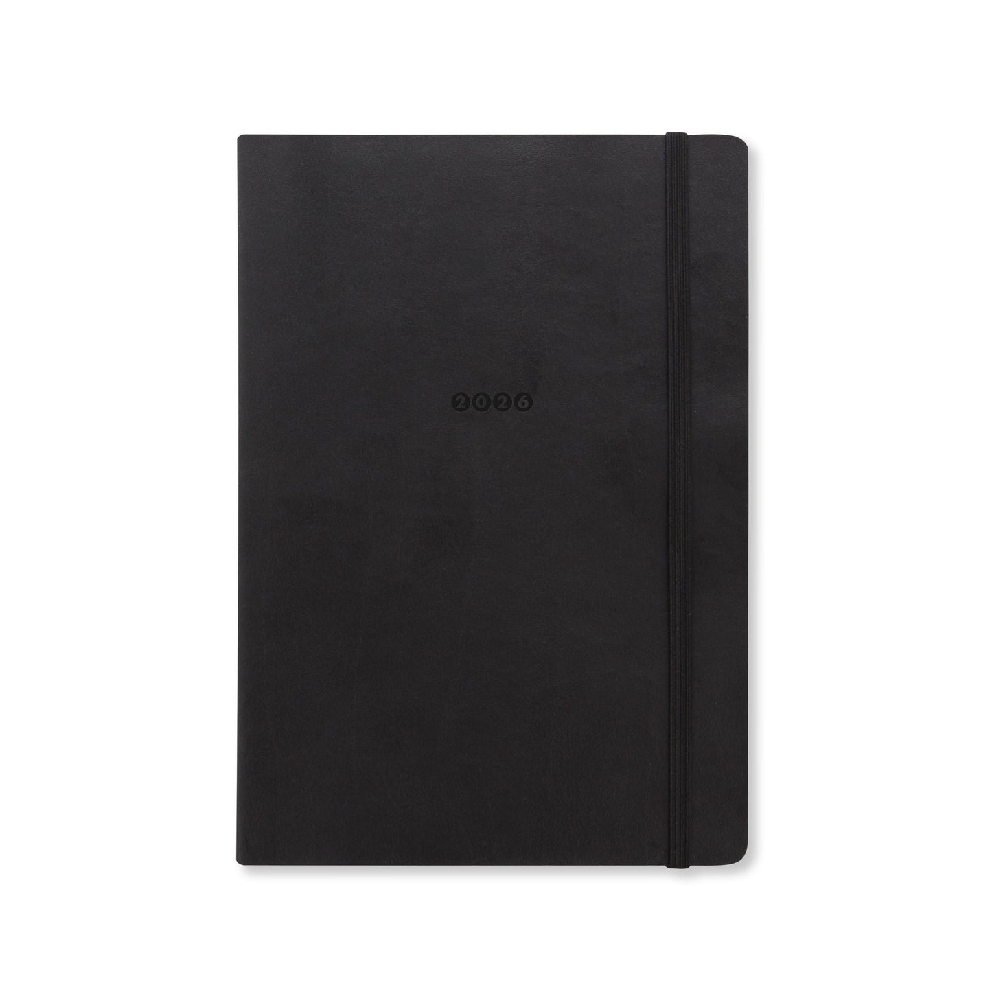 Letts Agenda Edge A5 Semainier + Note-Agenda-Letts-2026-Noir-Papeterie du Dôme