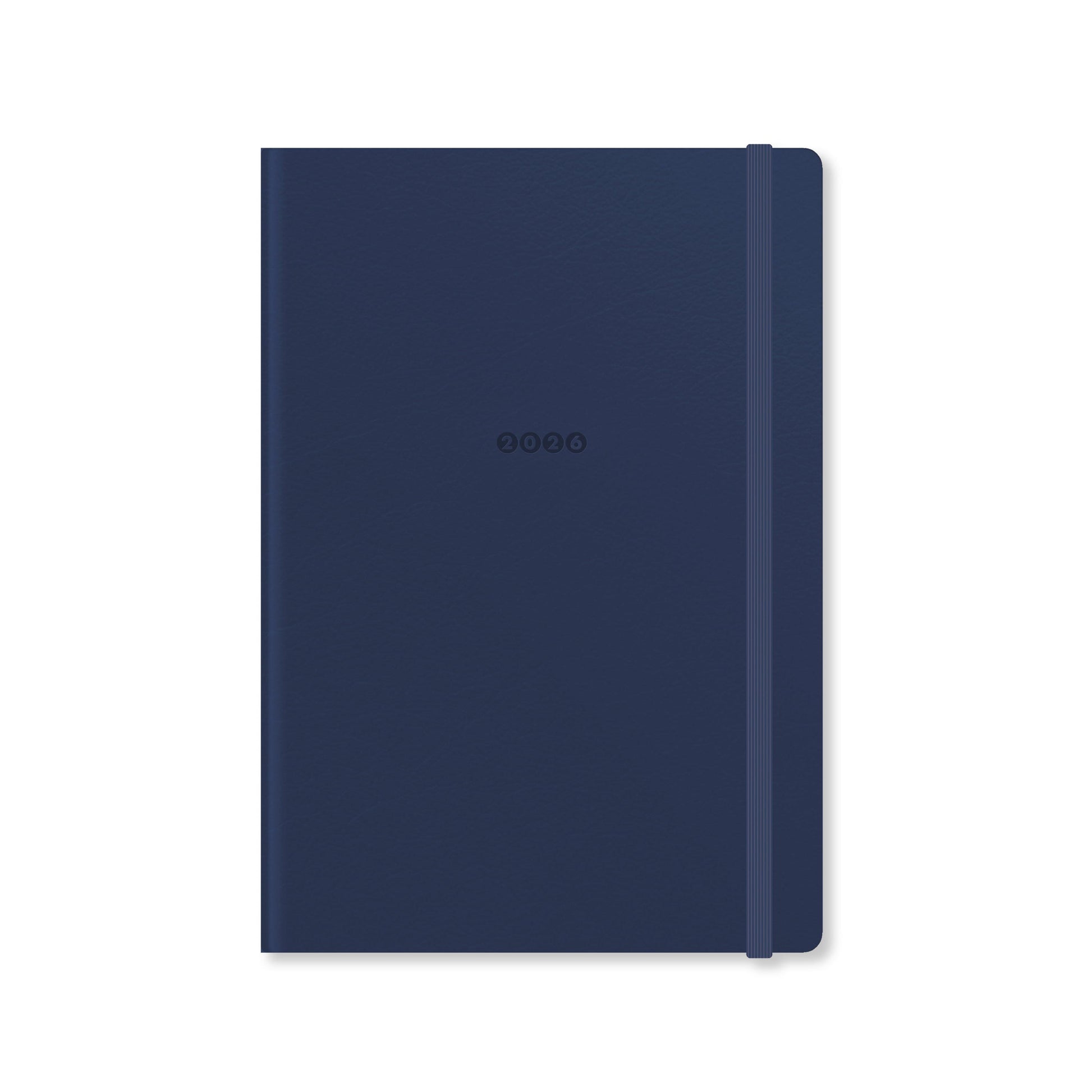 Letts Agenda Edge A5 Semainier + Note-Agenda-Letts-2026-Navy-Papeterie du Dôme