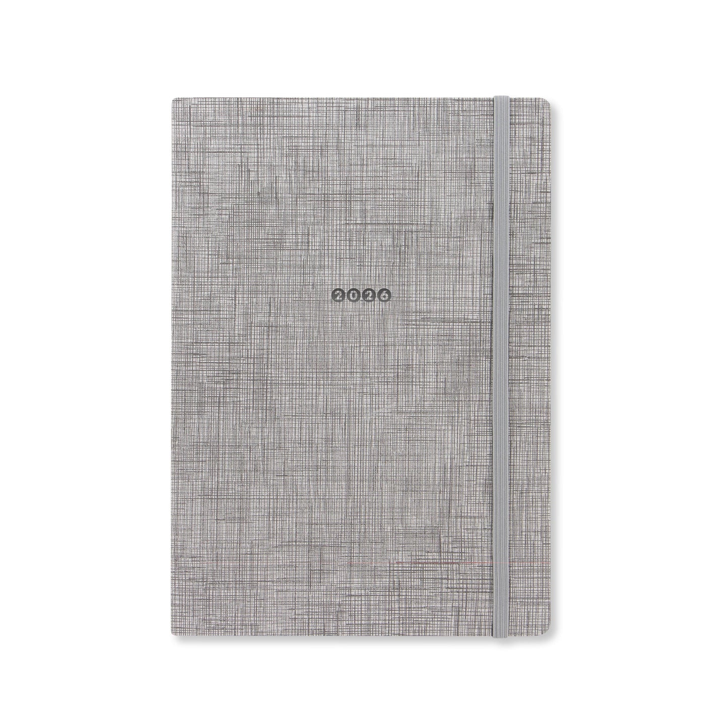 Letts Agenda Edge A5 Semainier + Note-Agenda-Letts-2026-Gris-Papeterie du Dôme
