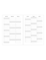 Letts Agenda Endless Summer A6 Semainier-Agenda-Letts-Papeterie du Dôme