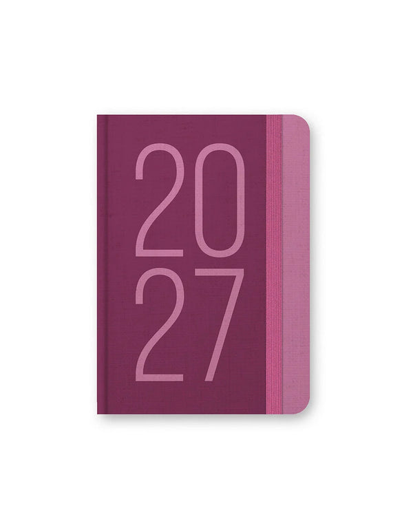 Letts Agenda Essence A6 Semainier-Agenda-Letts-2027-Rose-Papeterie du Dôme