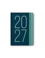Letts Agenda Essence A6 Semainier-Agenda-Letts-2027-Teal-Papeterie du Dôme