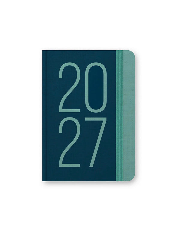 Letts Agenda Essence A6 Semainier-Agenda-Letts-2027-Teal-Papeterie du Dôme