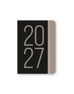 Letts Agenda Essence A6 Semainier-Agenda-Letts-2027-Noir-Papeterie du Dôme