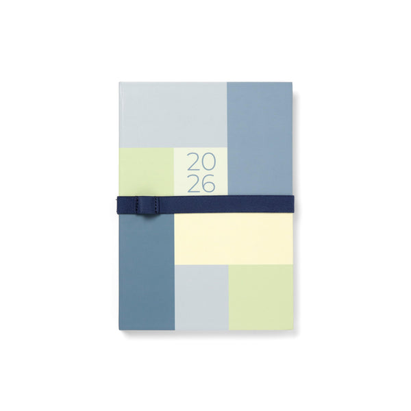 Letts Agenda Gradient A5 Semainier-Agenda-Letts-2026-Bleu-Papeterie du Dôme