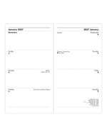 Letts Agenda Ladydate Medium Pocket Semainier-Agenda-Letts-Papeterie du Dôme