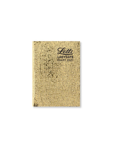 Letts Agenda Ladydate Mini Pocket Semainier-Agenda-Letts-2027-Gold-Papeterie du Dôme