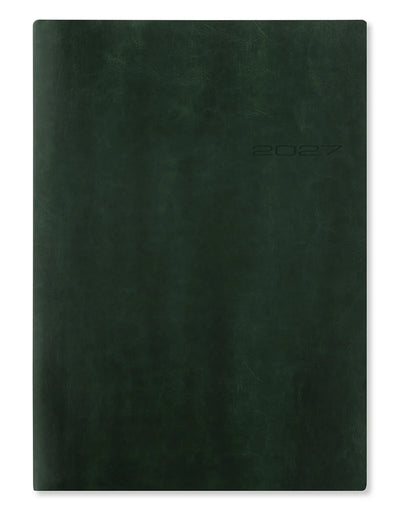 Letts Agenda Lecassa A4 Journalier-Agenda-Letts-2027-British Racing Green-Papeterie du Dôme