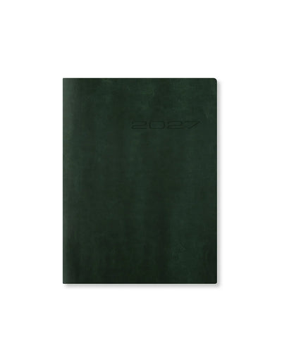 Letts Agenda Lecassa A6+ Semainier-Agenda-Letts-2027-British Racing Green-Papeterie du Dôme
