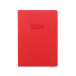 Letts Agenda Memo A5 Semainier-Agenda-Letts-2024-Rouge-Papeterie du Dôme