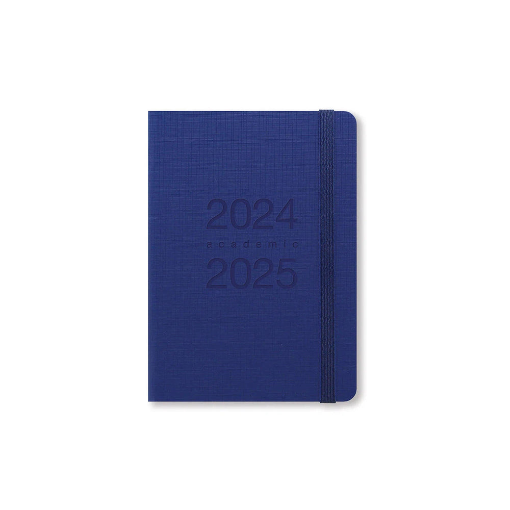 Letts Agenda Memo A6 Semainier Académique-Agenda-Letts-2024-2025-Bleu-Papeterie du Dôme