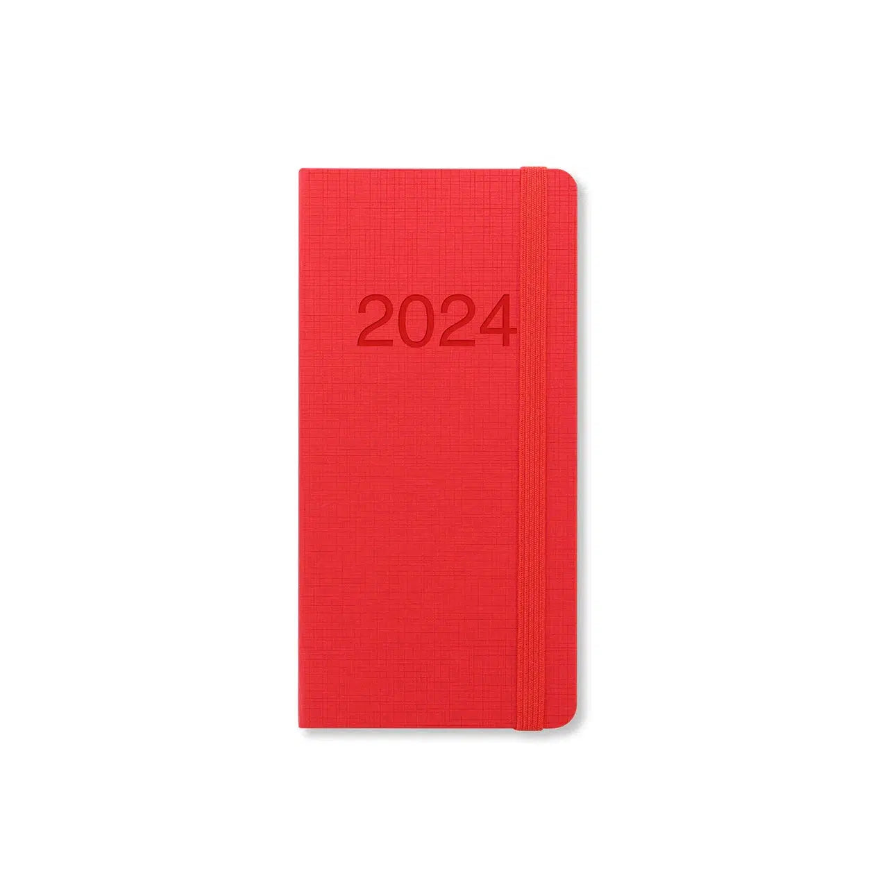Letts Agenda Memo Slim Semainier-Agenda-Letts-2024-Rouge-Papeterie du Dôme