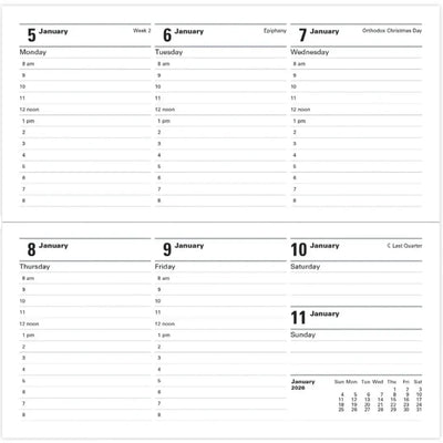 Letts Agenda Memo Slim Semainier-Agenda-Letts-Papeterie du Dôme