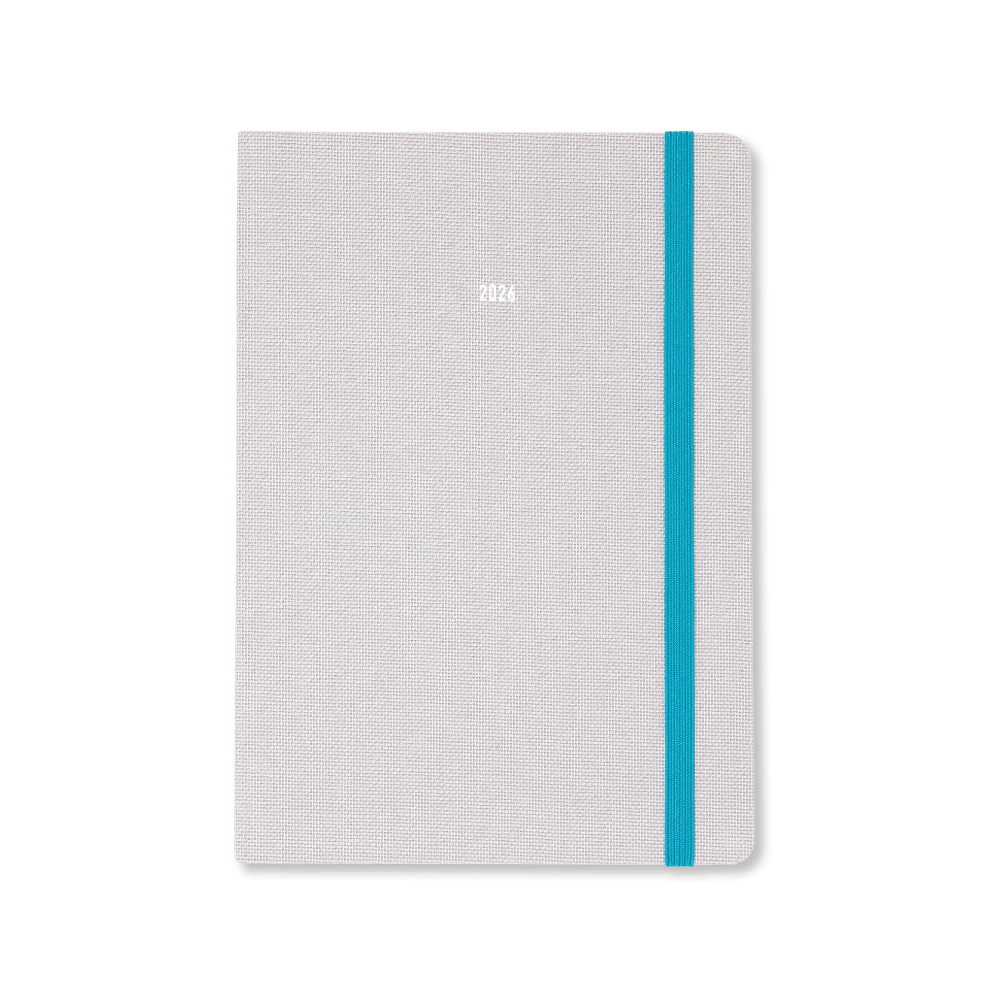 Letts Agenda Raw A5 Semainier-Agenda-Letts-2026-Grey-Papeterie du Dôme