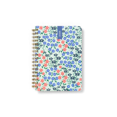 Letts Agenda Spring Valley A6 1 Semaine sur 2 pages-Agenda-Letts-2026-Mint-Papeterie du Dôme