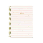 Letts Agenda Stripes A5 Semainier Académique-Agenda-Letts-2025-2026-Pink-Papeterie du Dôme