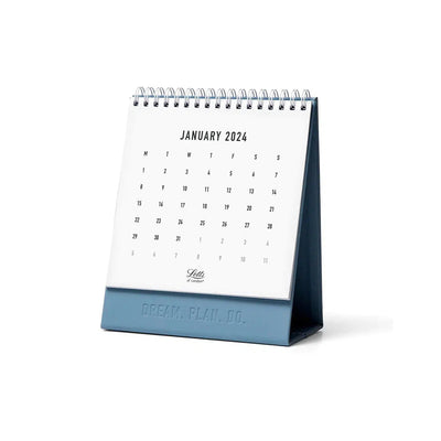 Letts Calendrier de Bureau Conscious-Calendrier-Letts-2024-Océan-Papeterie du Dôme