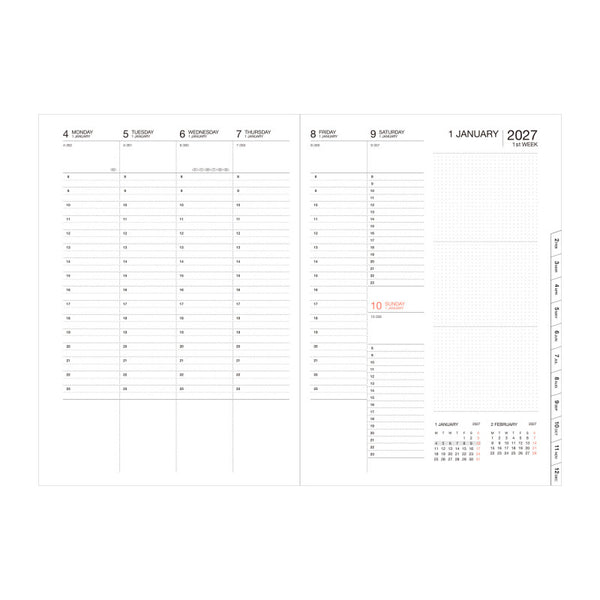 MARK'S Agenda A5 Illustration-Agenda-Mark's-Papeterie du Dôme