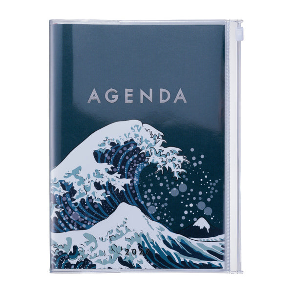 MARK'S Agenda A5 Japan-Agenda-Mark's-2026-2027-Wave Navy-Papeterie du Dôme