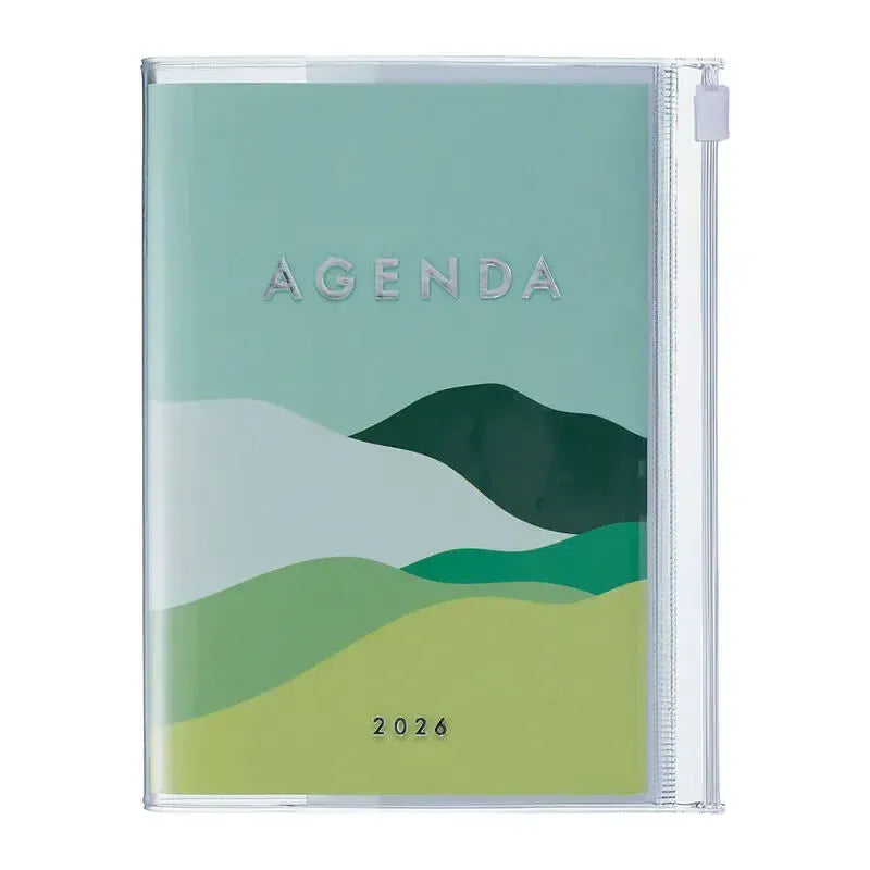 MARK'S Agenda A5 Mountain-Agenda-Mark's-2025-2026-Vert-Papeterie du Dôme