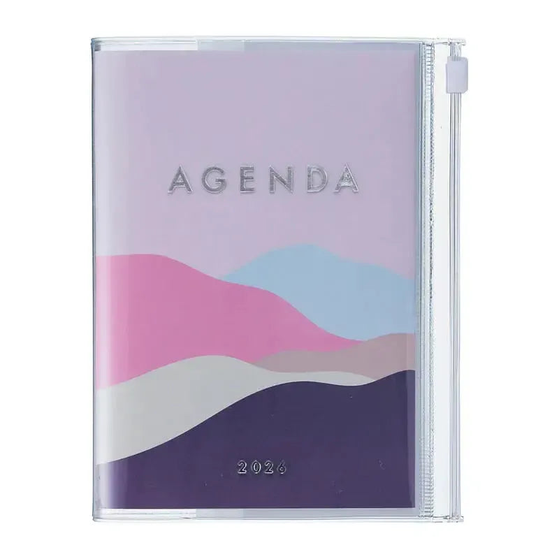 MARK'S Agenda A5 Mountain-Agenda-Mark's-2025-2026-Pink-Papeterie du Dôme