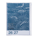 MARK'S Agenda A5 Patterns-Agenda-Mark's-2026-2027-Wave Navy-Papeterie du Dôme