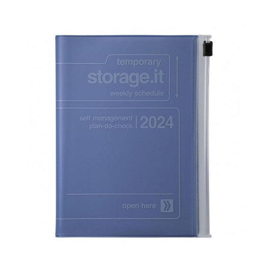 MARK'S Agenda A5 Storage.it-Agenda-Mark's Europe-2023-2024-Marine-Papeterie du Dôme