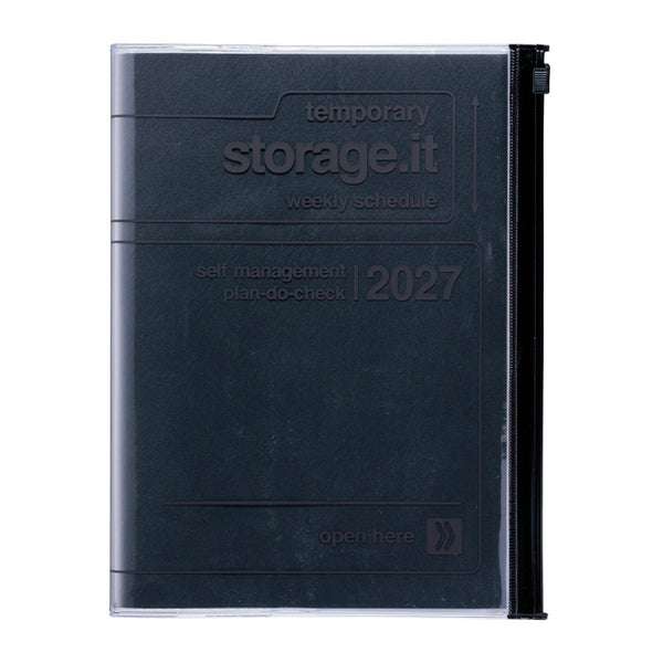 MARK'S Agenda A5 Storage.it-Agenda-Mark's-2026-2027-Noir-Papeterie du Dôme