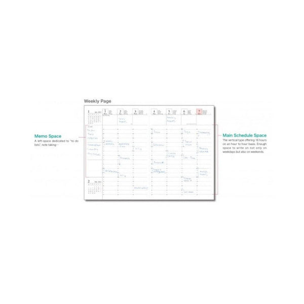 MARK'S Agenda A6 Gradient-Agenda-Mark's-Papeterie du Dôme