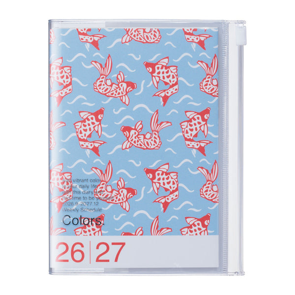 MARK'S Agenda A6 Patterns-Agenda-Mark's-2026-2027-Fish-Papeterie du Dôme
