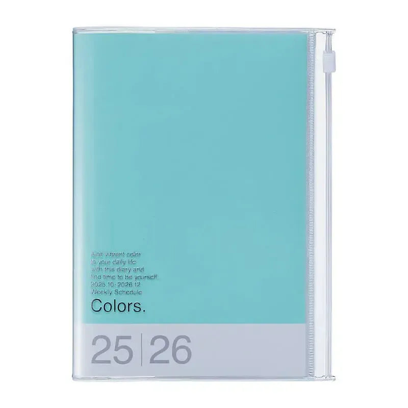 MARK'S Agenda B6 Colors-Agenda-Mark's-2025-2026-Menthe-Papeterie du Dôme