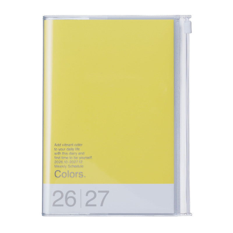 MARK'S Agenda B6 Colors-Agenda-Mark's-2026-2027-Jaune-Papeterie du Dôme