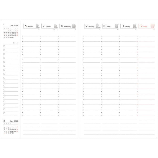 MARK'S Agenda B6 Mountain-Agenda-Mark's-Papeterie du Dôme