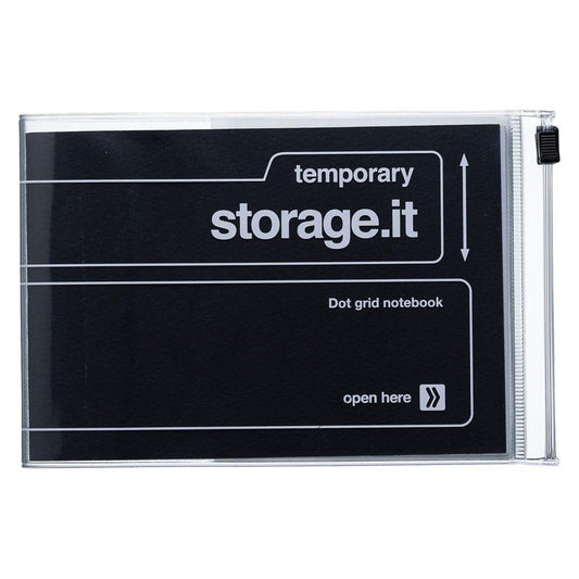 MARK'S Carnet A6 Storage.it-Carnet-Mark's-Noir-Papeterie du Dôme