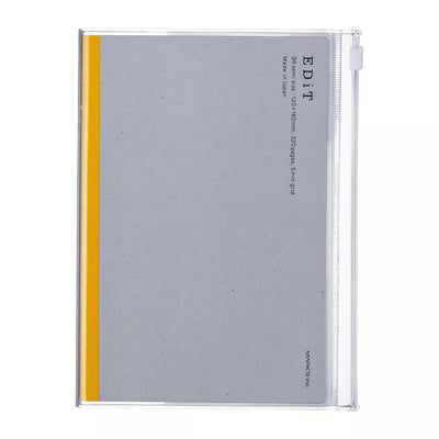 MARK'S EDiT Carnet B6 Pochette-Carnet-Mark's-Transparent-Papeterie du Dôme