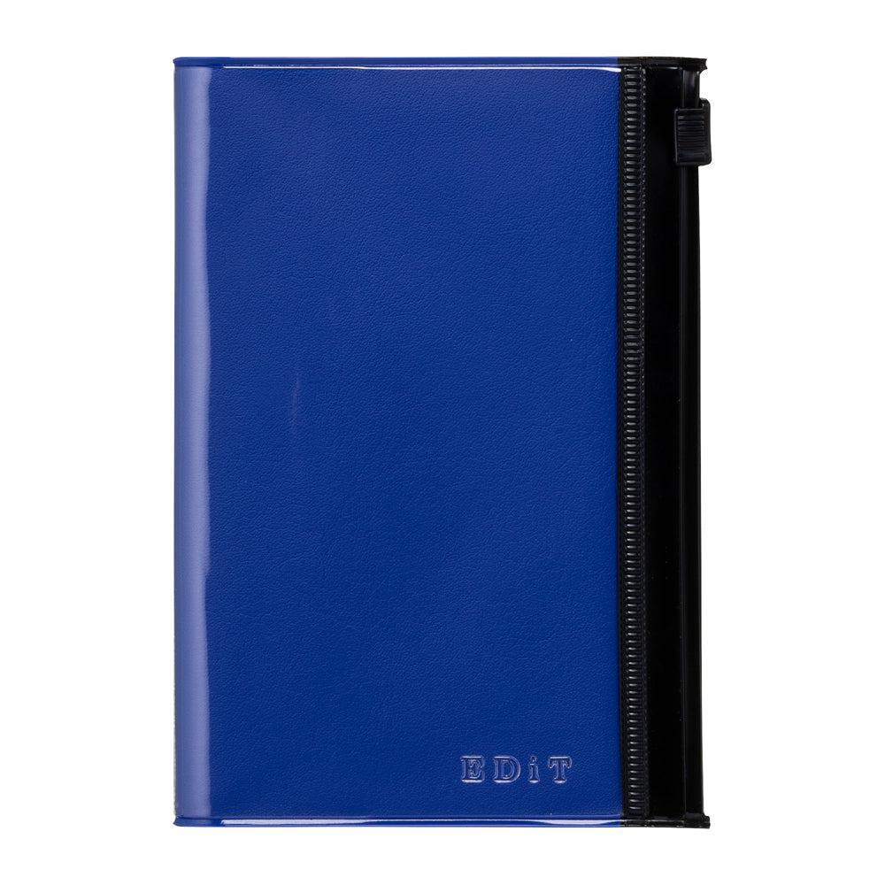 MARK'S EDiT Carnet B7 Pochette-Carnet-Mark's Europe-Bleu-Papeterie du Dôme