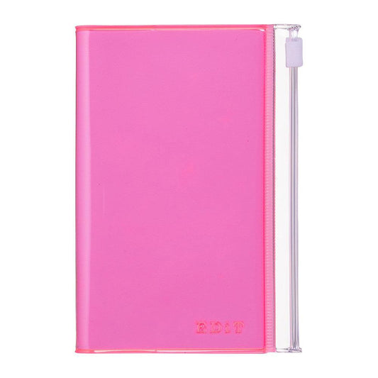 MARK'S EDiT Carnet B7 Pochette-Carnet-Mark's-Rose-Papeterie du Dôme