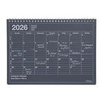 MARK'S Notebook Calendar-Calendrier-Mark's-2026-Medium-Noir-Papeterie du Dôme