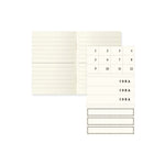 MDR 3 Carnets A7 MD paper Ligné-Carnet-Midori-Papeterie du Dôme